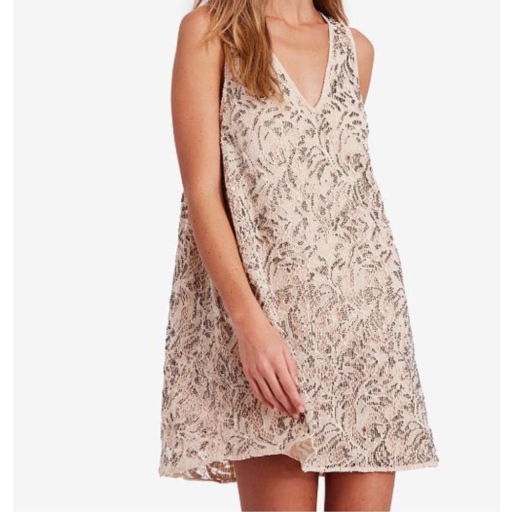 Free People Shine On Embellished Shift Dress